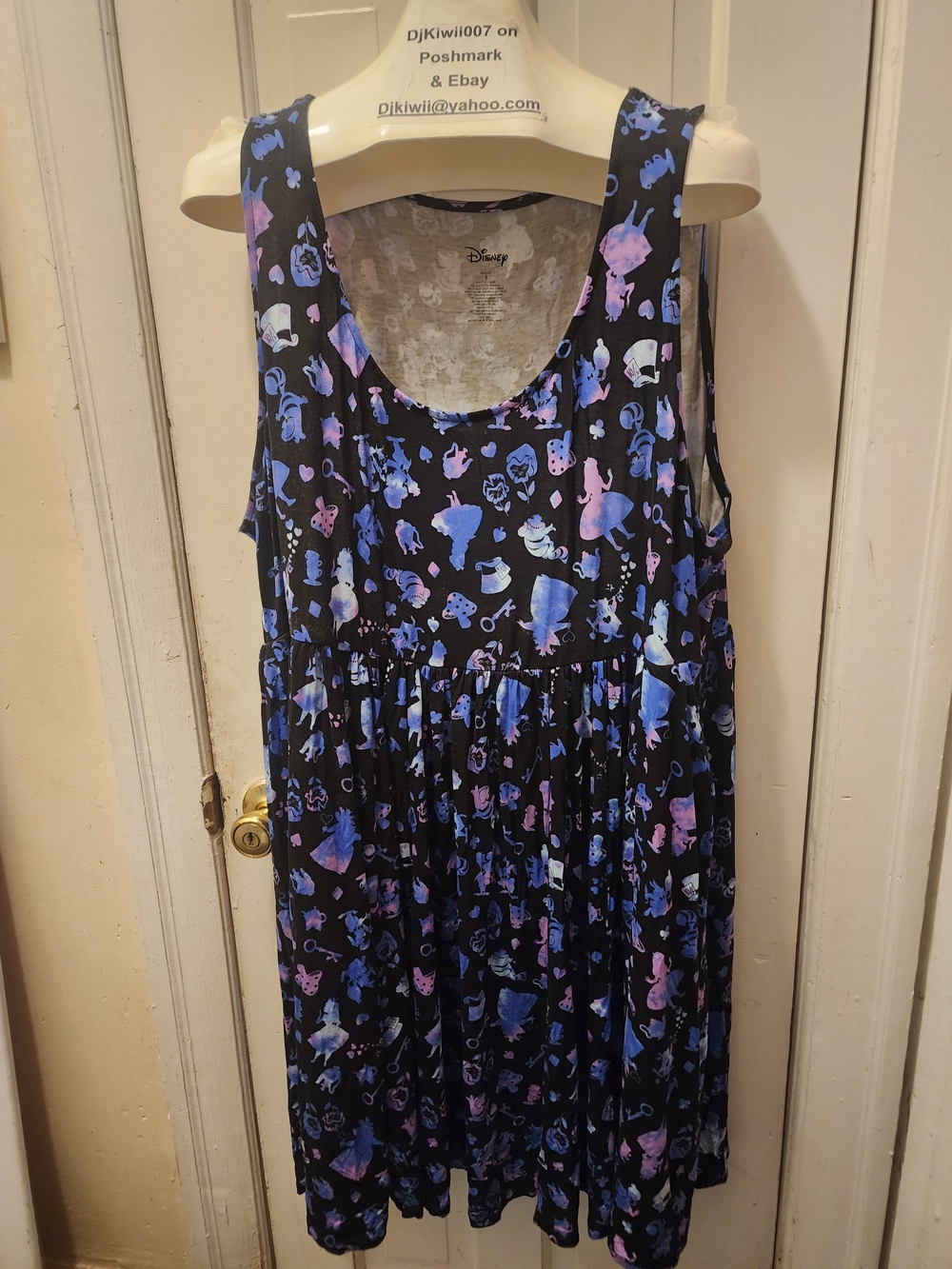 4x [Torrid x Disney] Princess Alice In Wonderland Tank Dress